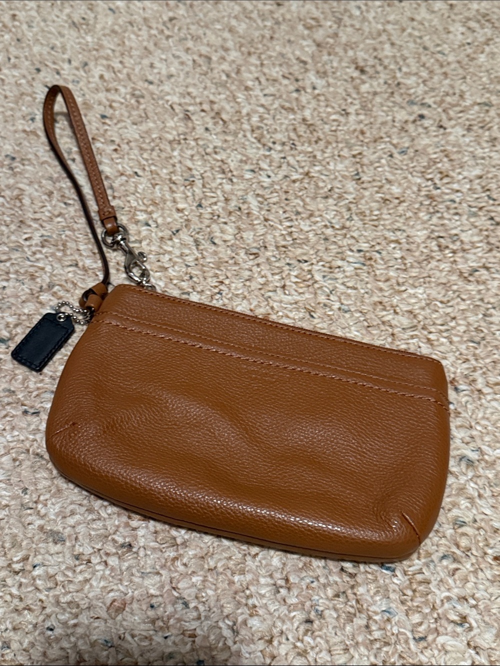 Brown Coach Wristlet